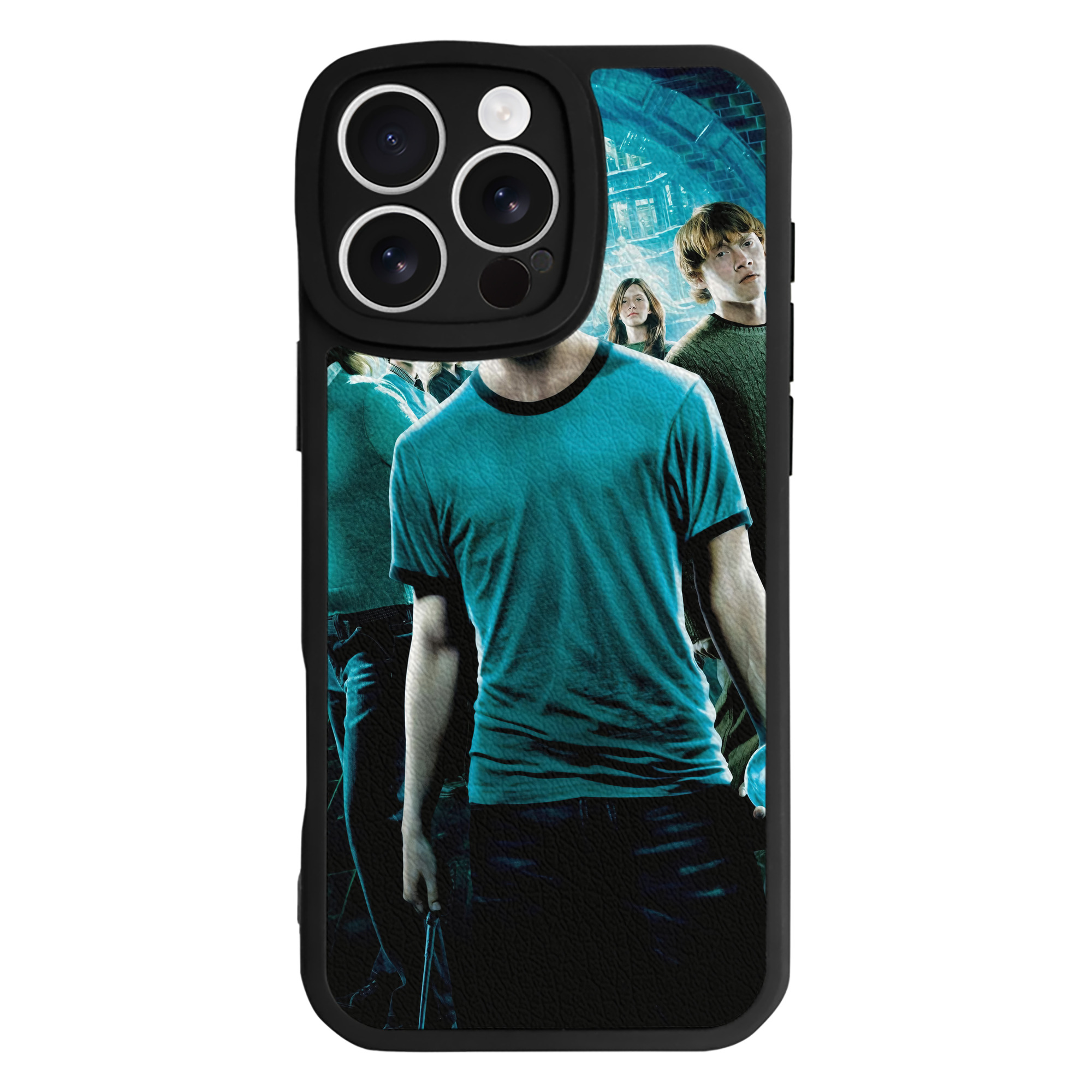 （画像用） Harry Potter ハリー・ポッターシリーズ 【iPhone 16シリーズ対応】シリコンスマホケース（レザー調） 材質：シリコン